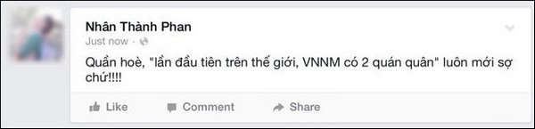 Cư dân mạng bức xúc vì VNTM công bố tận... 2 Quán quân 8