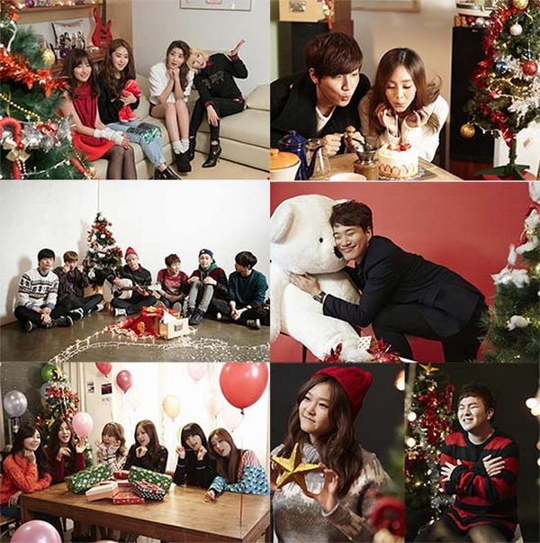 Tuyển tập các MV Giáng sinh gia đình của Kpop 11