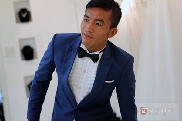 Bộ ảnh cưới lãng mạn của trung vệ đội trưởng Khánh Hòa 1