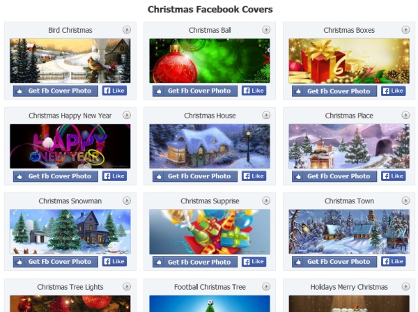 Trang hoàng Facebook đón Noel 1