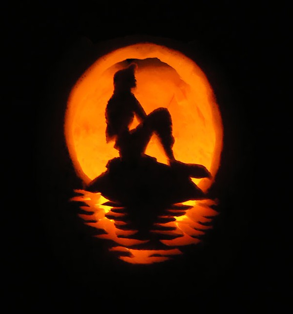 Th&iacute;ch mắt c&aacute;c t&aacute;c phẩm nghệ thuật đi&ecirc;u khắc b&iacute; ng&ocirc; d&agrave;nh cho ng&agrave;y Halloween 10