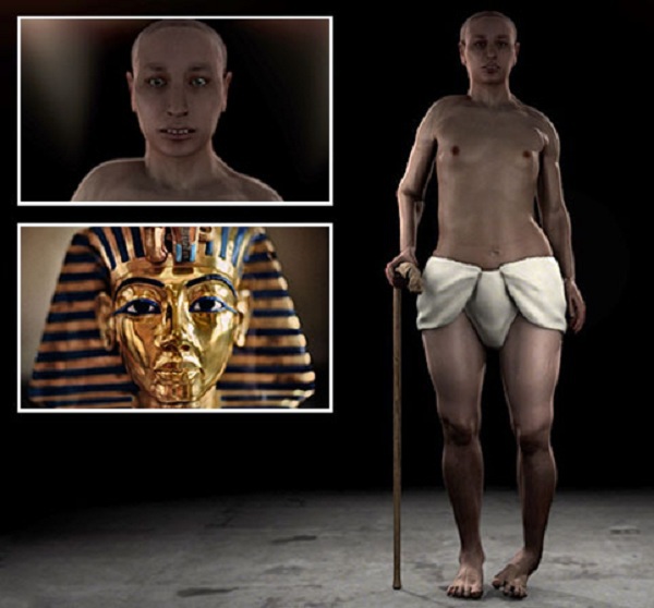 Phát hiện chân dung "xấu lạ" của Pharaoh Tutankhamun 2