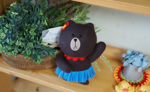 May gấu Brown và thỏ Cony từ tất cực đáng yêu 12