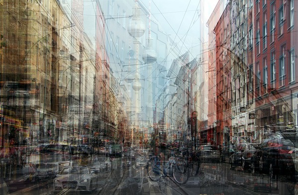 Nhiếp ảnh "xoắn quẩy" New York, Berlin, Rome trong một khung hình 2
