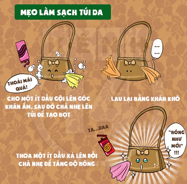 Mẹo vặt để làm sạch những đồ dùng “khó nhằn” 4