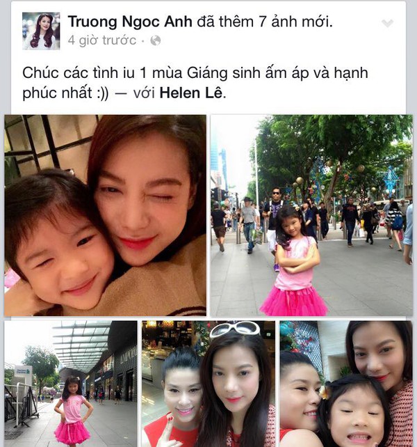 Sao Việt rộn ràng khoe không khí Giáng sinh trên facebook 14