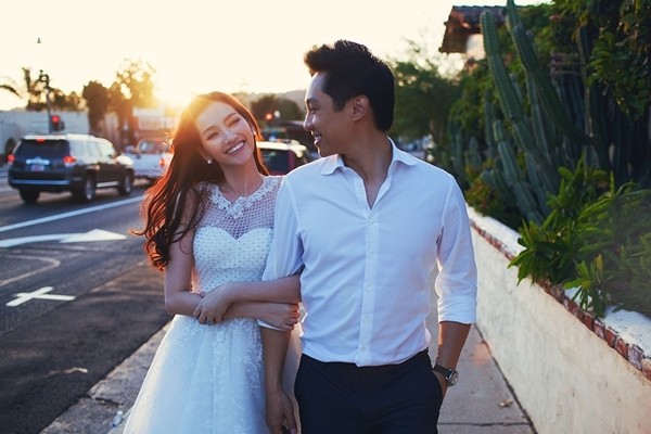 Những chàng rể điển trai không thua gì tài tử của showbiz Việt 3