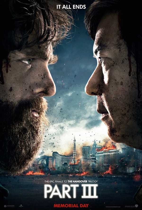 "Hangover 3" bắt chước poster của "Harry Potter" 1