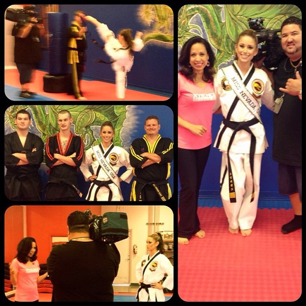 Á hậu Hoàn vũ 2014 Nia Sanchez là cao thủ Taekwondo 7