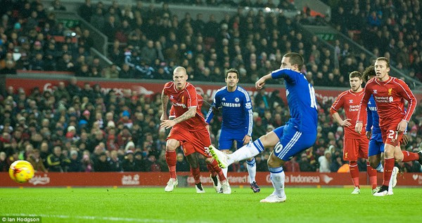 Thibaut Courtois tỏa sáng, Chelsea hòa quả cảm trên sân Liverpool 1