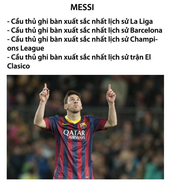 Ảnh chế: Ronaldo "quỳ gối" trước "vua kỷ lục" Messi 6