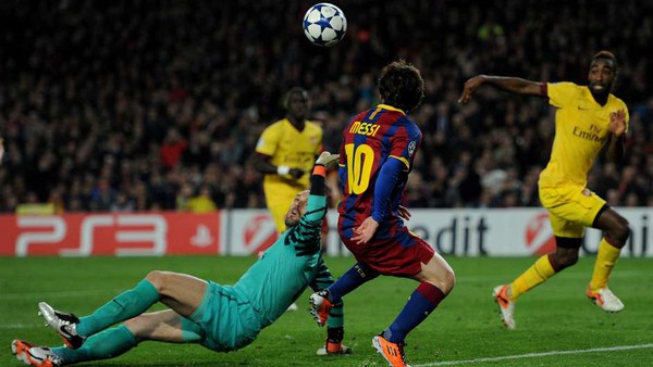 Hành trình trở thành cây làm bàn vĩ đại nhất lịch sử Champions League của Messi 8