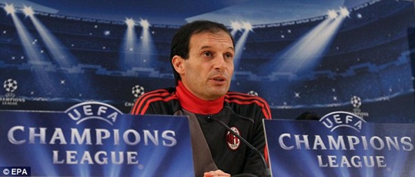 Massimiliano Allegri: &ldquo;Ch&uacute;ng t&ocirc;i kh&ocirc;ng phải l&agrave; vật hiến tế cho Barca&rdquo; 1