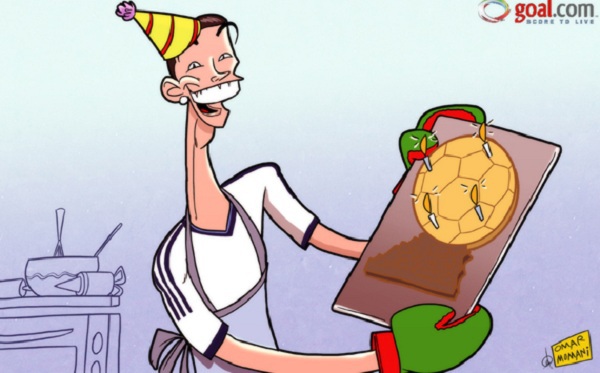 Biếm họa: Ronaldo ước bóng vàng, FA "khóa" mồm Sir Alex 2