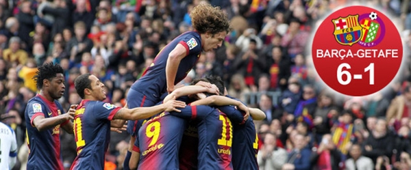 Barcelona 6-1 Getafe: Sức mạnh tuyệt đối 2