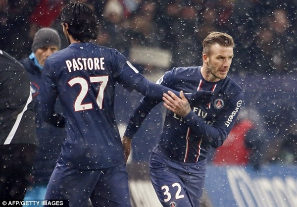 Beckham ra mắt ấn tượng tại PSG 5