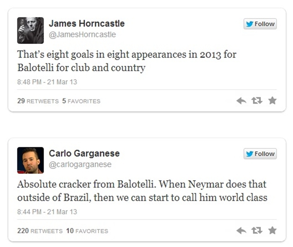 Balotelli được ca ngợi như người hùng trên mạng xã hội 4