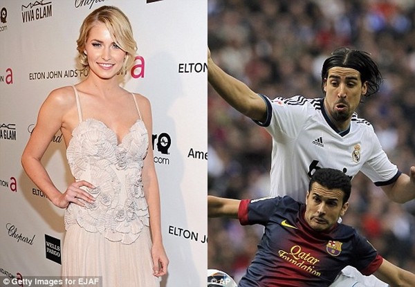 Trận chiến Wags tại Old Trafford: Real thắng thế nhờ bạn g&aacute;i Ronaldo 6