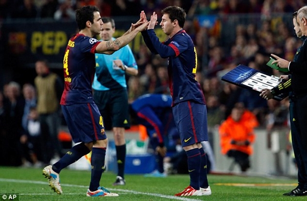 Barca v&agrave; hội chứng phụ thuộc Messi 4