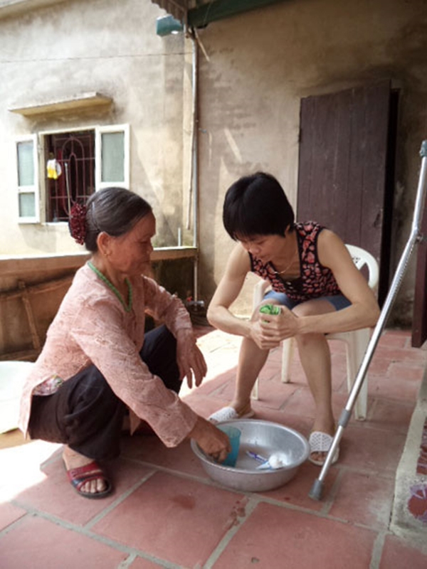 Một ng&agrave;y của VĐV L&ecirc; Thị Huệ 1