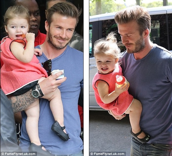 Gia đình Beckham vui chơi “tới bến” tại Paris 4