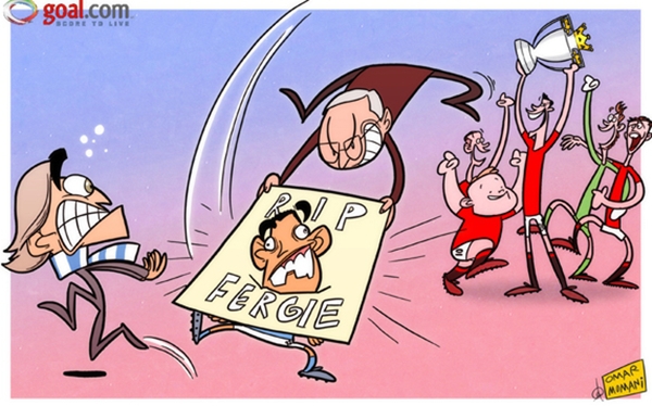 Biếm họa: Mùa giải cuối cùng của Sir Alex Ferguson tại MU 9