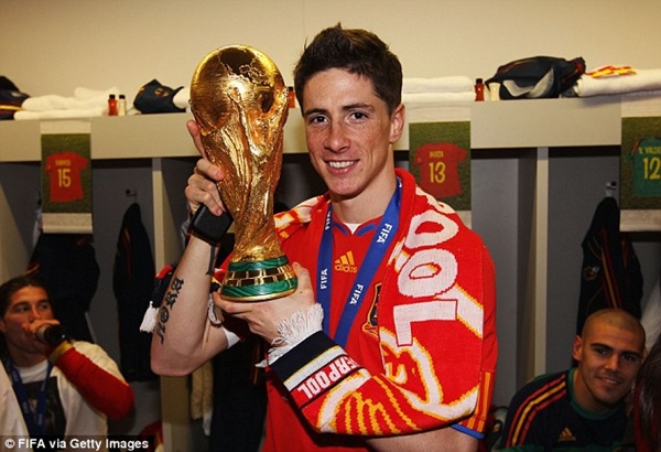 Fernando Torres - thợ săn danh hiệu 5