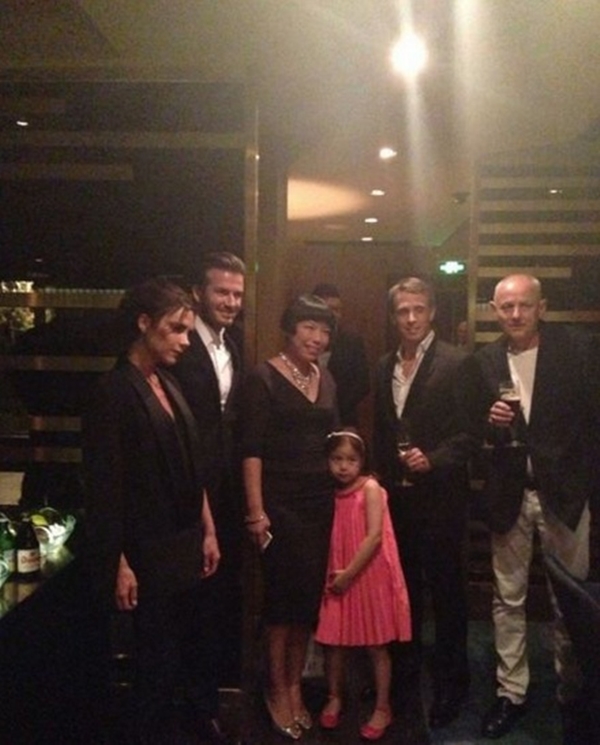 Đi cạnh vợ, Beckham vẫn “tíu tít” với dàn người đẹp Hoa ngữ 7
