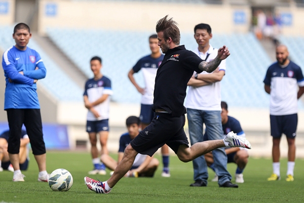 Beckham được chào đón nồng nhiệt tại Trung Quốc 13