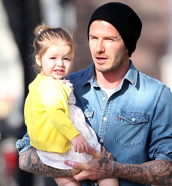 Beckham tuyên bố sẽ "giam cầm" bé Harper Seven 2