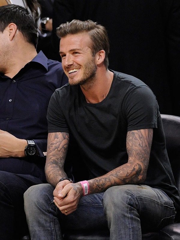 Beckham “trốn” vợ con đi xem bóng rổ 1 mình 3