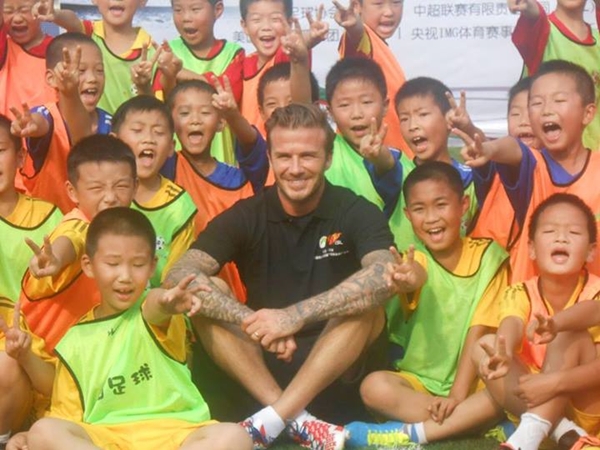 Beckham được chào đón nồng nhiệt tại Trung Quốc 9