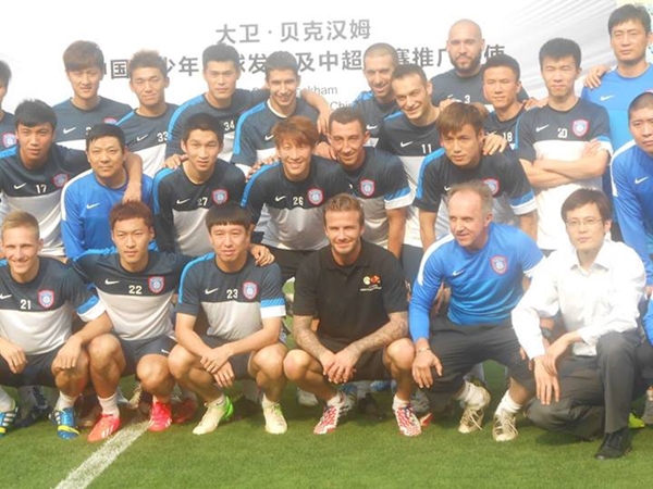 Beckham được chào đón nồng nhiệt tại Trung Quốc 10