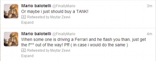 "Cậu bé hư" Balotelli tính mua... xe tăng thay xế hộp 1