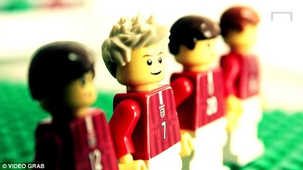 Đoạn phim thú vị về sự nghiệp của Beckham bằng đồ chơi Lego 2