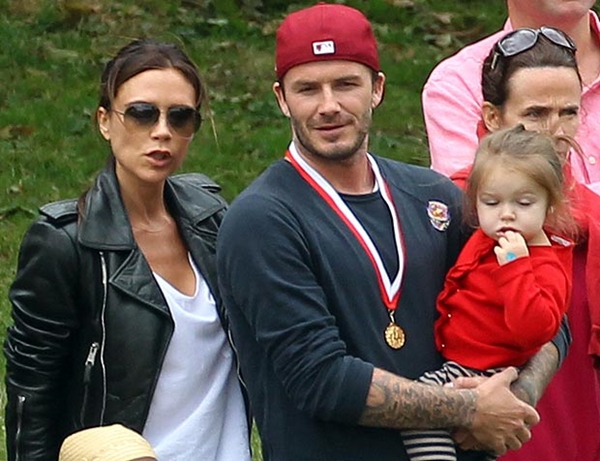 Beckham "bá đạo" tại đường chạy của… những ông bố 5