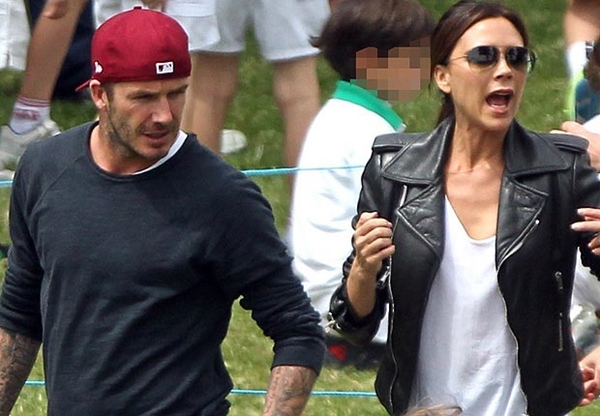 Beckham "bá đạo" tại đường chạy của… những ông bố 1