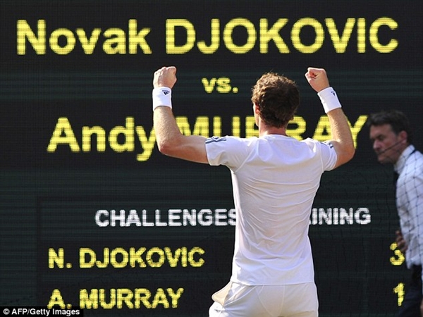 Chung kết Wimbledon: Lời nguyền Cameron và con số 7 may mắn của Andy Murray 1