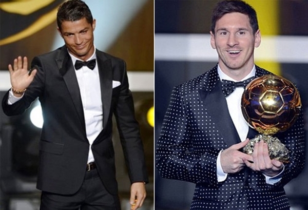 Messi "vừa đấm vừa xoa" k&igrave;nh địch Cristiano Ronaldo 3