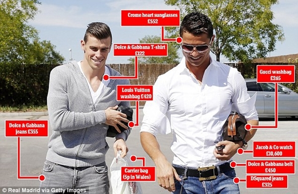 Ronaldo “show" hàng hiệu dọa Gareth Bale 2