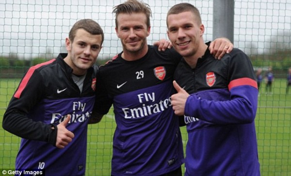 Jack Wilshere trở th&agrave;nh "con nghiện" xăm h&igrave;nh l&agrave; v&igrave;... Beckham 2