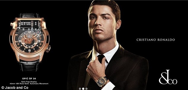 Ronaldo và thú vui sưu tầm đồng hồ bạc tỷ 3