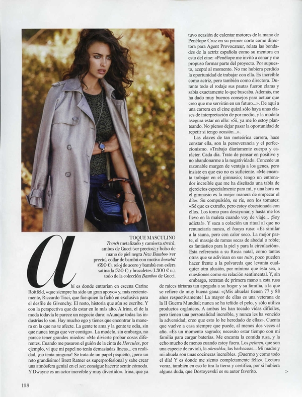 Irina Shayk lên bìa tạp chí với nét đẹp lạnh lùng 4