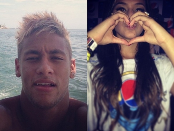 Neymar và bạn gái liên tục “yêu xa” qua mạng 1