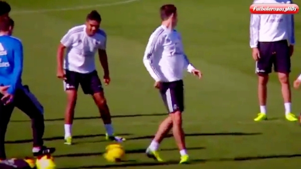 Kỹ thuật siêu đẳng của Gareth Bale và Ronaldo trong trò “đá ma” 2