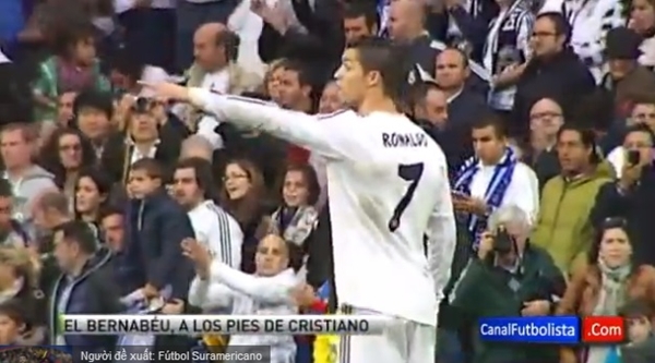 Lộ clip Ronaldo bị "người yêu" Gareth Bale ngó lơ sau trận đấu 1