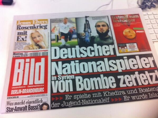 Bỏ bóng đá làm… khủng bố, cầu thủ Đức bị đánh bom thiệt mạng 1