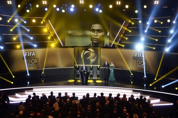 Nhìn lại những hình ảnh đầy cảm xúc của gala trao giải Quả bóng Vàng FIFA 14