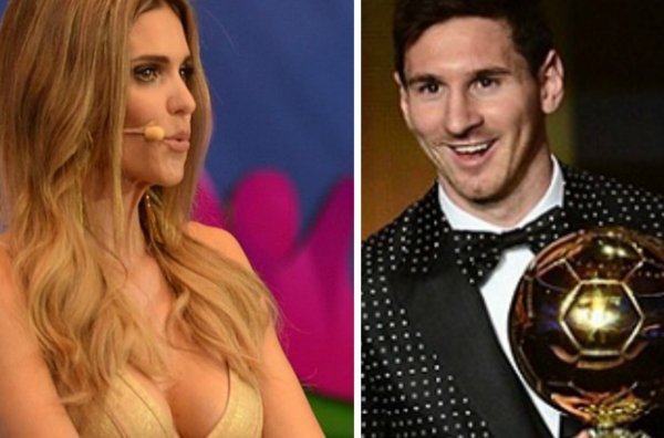 MC xinh đẹp của lễ bốc thăm World Cup công khai “tỏ tình” với Messi 2