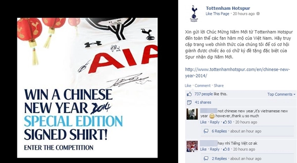 Fan bóng đá ngạc nhiên với lời chúc tết bằng tiếng Việt của Dortmund và Tottenham 2